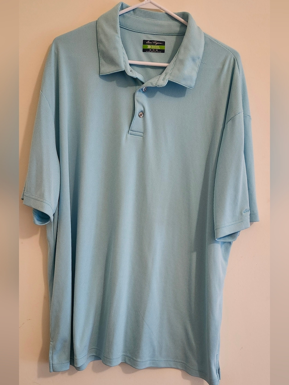 Hogan Men's Light Blue Polo Shirt